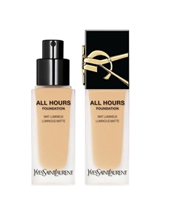 Yves, All Hours Foundation Luminous Matte, жидкая тональная основа, LW7, 25 мл Saint laurent
