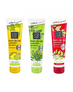 Крем для рук восстанавливающий и укрепляющий Four Seasons 130 мл Cztery pory roku