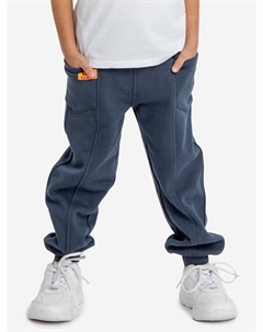 Джоггеры-карго с поясом на резинке синие для мальчика, Синий Button blue