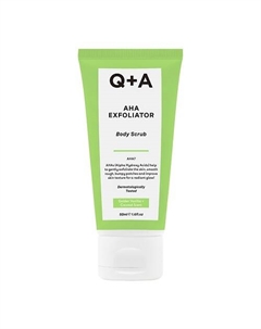 Мини-скраб для тела AHA Exfoliator Body Scrub 50 Q+a