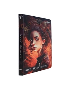 Блокнот-скетчбук Знаки зодиака "Овен", А5, без разметки Myart