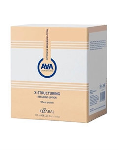 Лосьон восстанавливающий для сильно поврежденных волос с пшеничными протеинами / AAA X-FORM 12*10 мл Kaaral