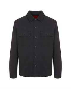 Хлопковая куртка-рубашка Hugo