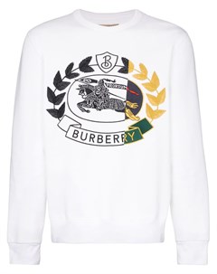 Джемпер с вышитым логотипом Burberry