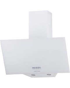 Вытяжка каминная Helga 600 PB, белый, кнопочное управление Крона