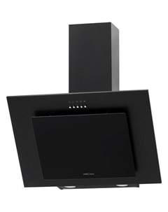 Вытяжка каминная Fiona E 600, черный, кнопочное управление Крона