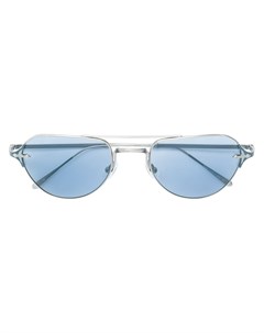 Matsuda солнцезащитные очки авиаторы 56 металлик Matsuda