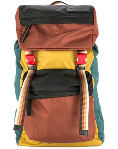 Marni рюкзак дизайна колор блок один размер разноцветный Marni