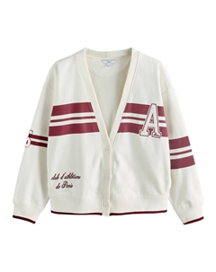 Толстовка с капюшоном на молнии, экрю Next