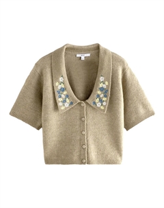 Вязаный кардиган, зеленый Next