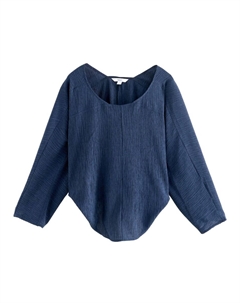 Блузка, темно-синий Next