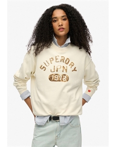 Толстовка, кремовый Superdry