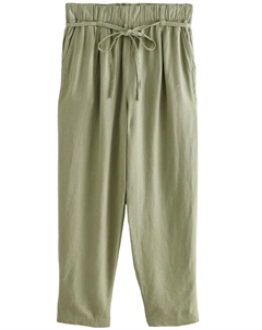 Широкие брюки, хаки Next