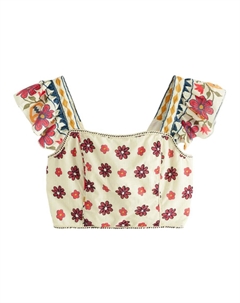 Топ, цвет Cream/Red Next