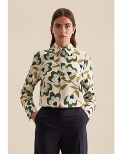 Блузка, зеленый Seidensticker