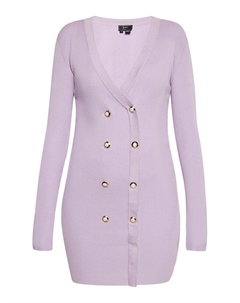 Вязаное платье, сиреневый Faina