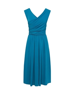 Летнее платье 4UD020, цвет Ultramarine blue Quiosque