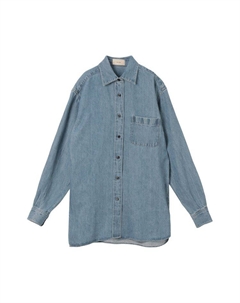 Рубашка Nesson Shirt 'Bleached', синий The row