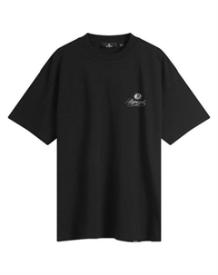 Грандиозная винтажная футболка с рисунком от руки, черный Represent