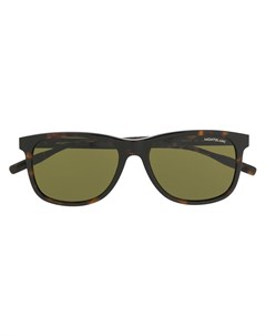 Солнцезащитные очки в черепаховой оправе Montblanc