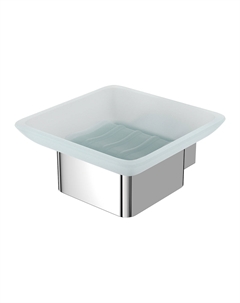 Мыльница Smooth Line 9741016 с держателем, хром Lemark