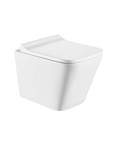 Унитаз подвесной 5171 с сиденьем микролифт, белый Ceramalux