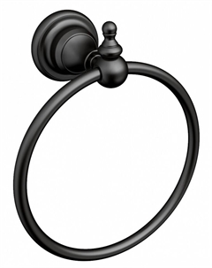 Полотенцедержатель Elegance 95806 черный матовый Ceramalux