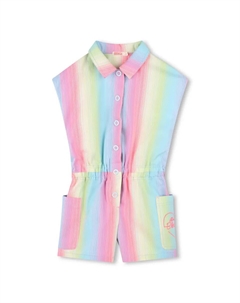 Разноцветный комбинезон для девочек с короткими рукавами, многоцветный Billieblush