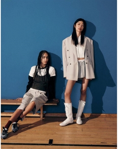 Блейзер оверсайз, серый Bershka