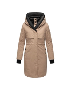 Короткое пальто снежный эльф, коричневый Navahoo