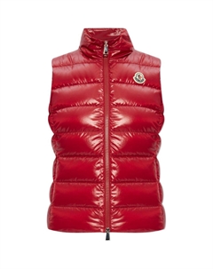 Жилет женский красный Moncler