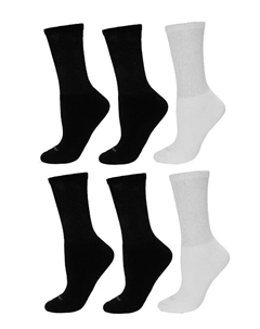 Мужские носки для диабетиков с полной амортизацией, четверть четверти, 6 пар носков, мультиколор Memoi