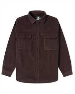 Верхняя рубашка из чесаной фланели Jowen, коричневый Edwin
