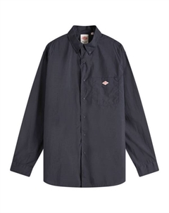 Рубашка с застежкой спереди, синий Danton