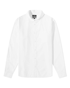 Рубашка Edouard Button Down Logo Shirt A.p.c.