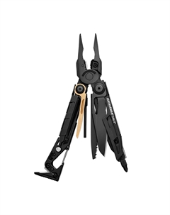 Мультитул MUT Black, сталь 420НС, 16 инструментов с зеленым чехлом Leatherman
