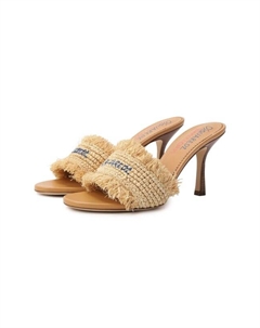 Мюли Summer Lovers из рафии Dsquared2