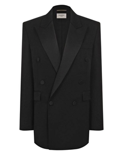 Шерстяной жакет Saint laurent