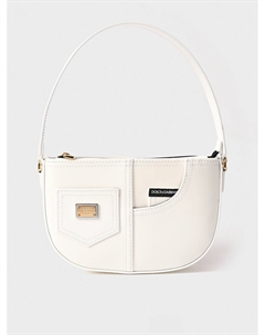 Белая сумка с логотипом Dolce&gabbana