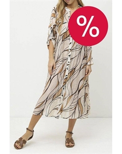 Платье-туника с принтом Fabretti