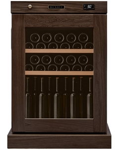Винный шкаф W140 темный каштан H Benoit