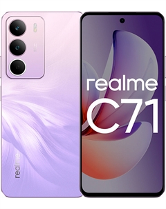 Смартфон Realme C71 RMX5303 128Gb 6Gb фиолетовый