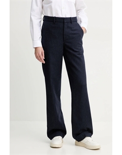 Шерстяные брюки pantalon jane, темно-синий A.p.c.