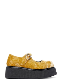 Желтые мокасины Olivia Moschino