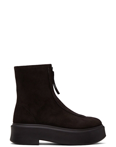 Коричневые ботинки на молнии I The row