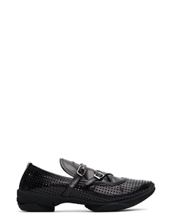 Черные мокасины Sonia с пряжками Kiko kostadinov