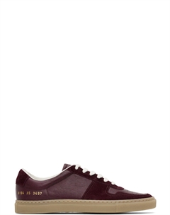 Кроссовки BBall Duo Slim бордового цвета Common projects