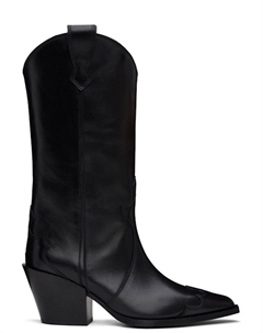 Черные сапоги Ариэль Aeyde