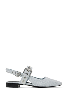 Синие тапочки Moto Astra Slingback Rag & bone