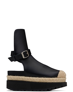 Черные сапоги Джодфур Sacai